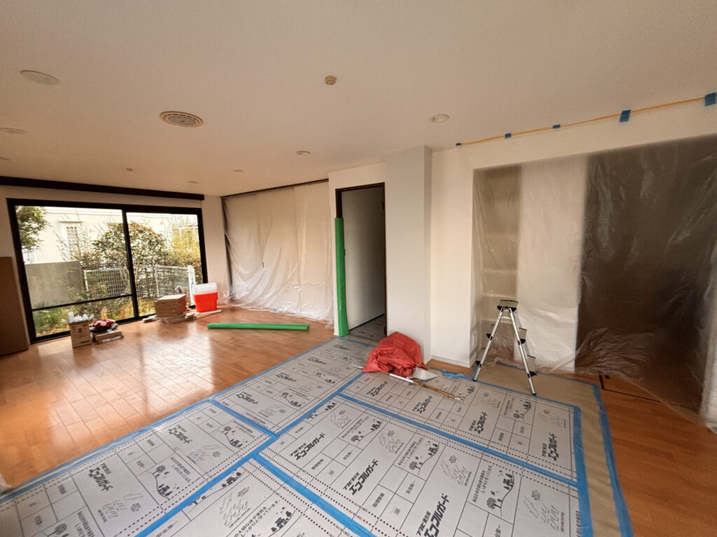 二世帯住宅　キッチン増設　2Fキッチン　下関